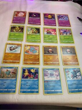 Pokémon Cards 16 Count (Z-34)